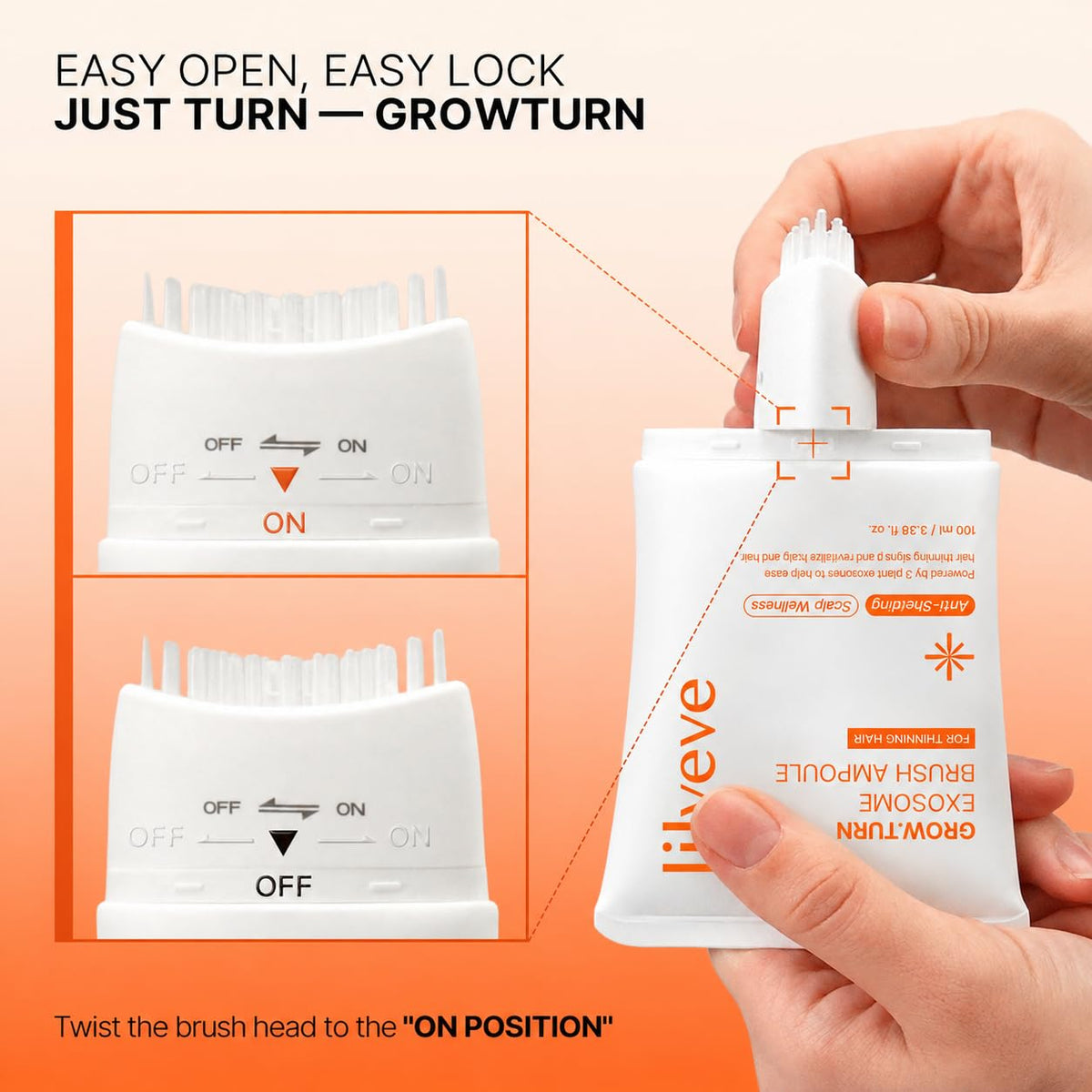 lilyeve - Grow Turn Exosome Brush Ampoule