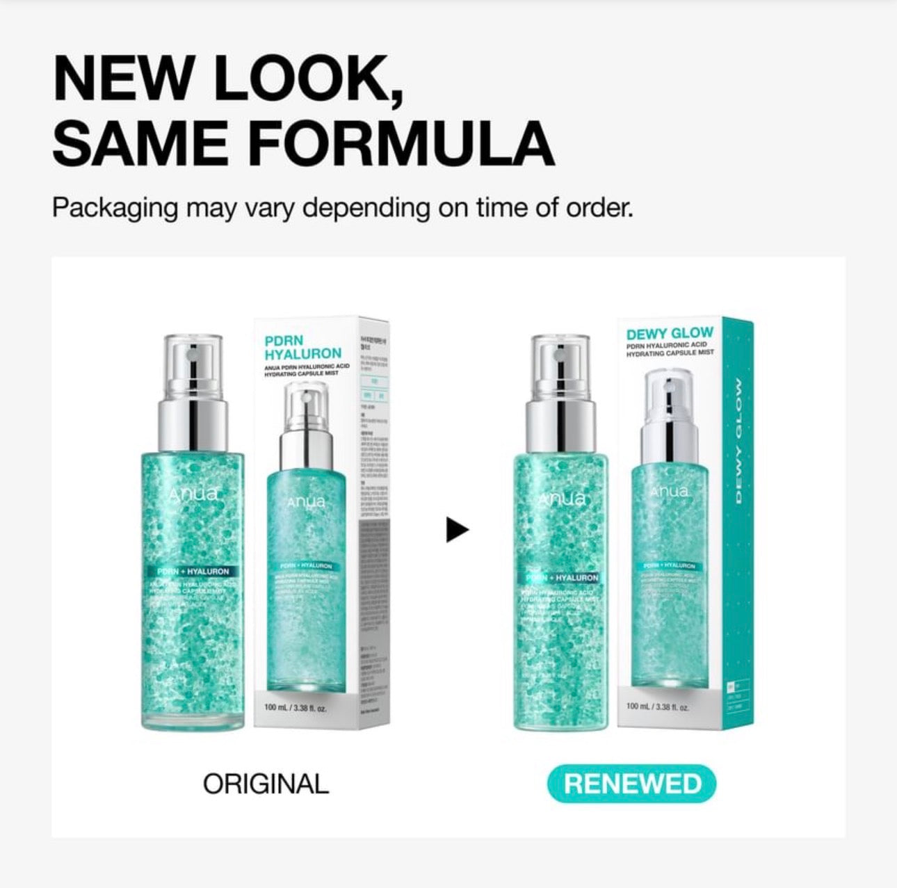 Anua - PDRN Hyaluronic Acid Hydrating Capsule Mist