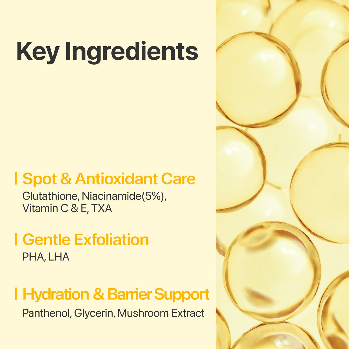 numbuzin - No.5+ Glutathione Vitamin-Niacinamide Concentrated Pad