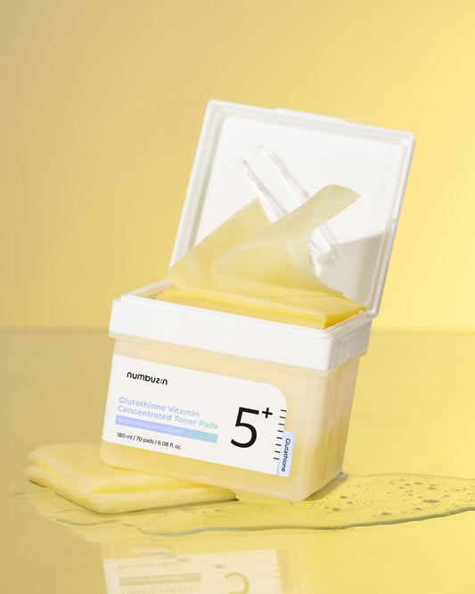 numbuzin - No.5+ Glutathione Vitamin-Niacinamide Concentrated Pad