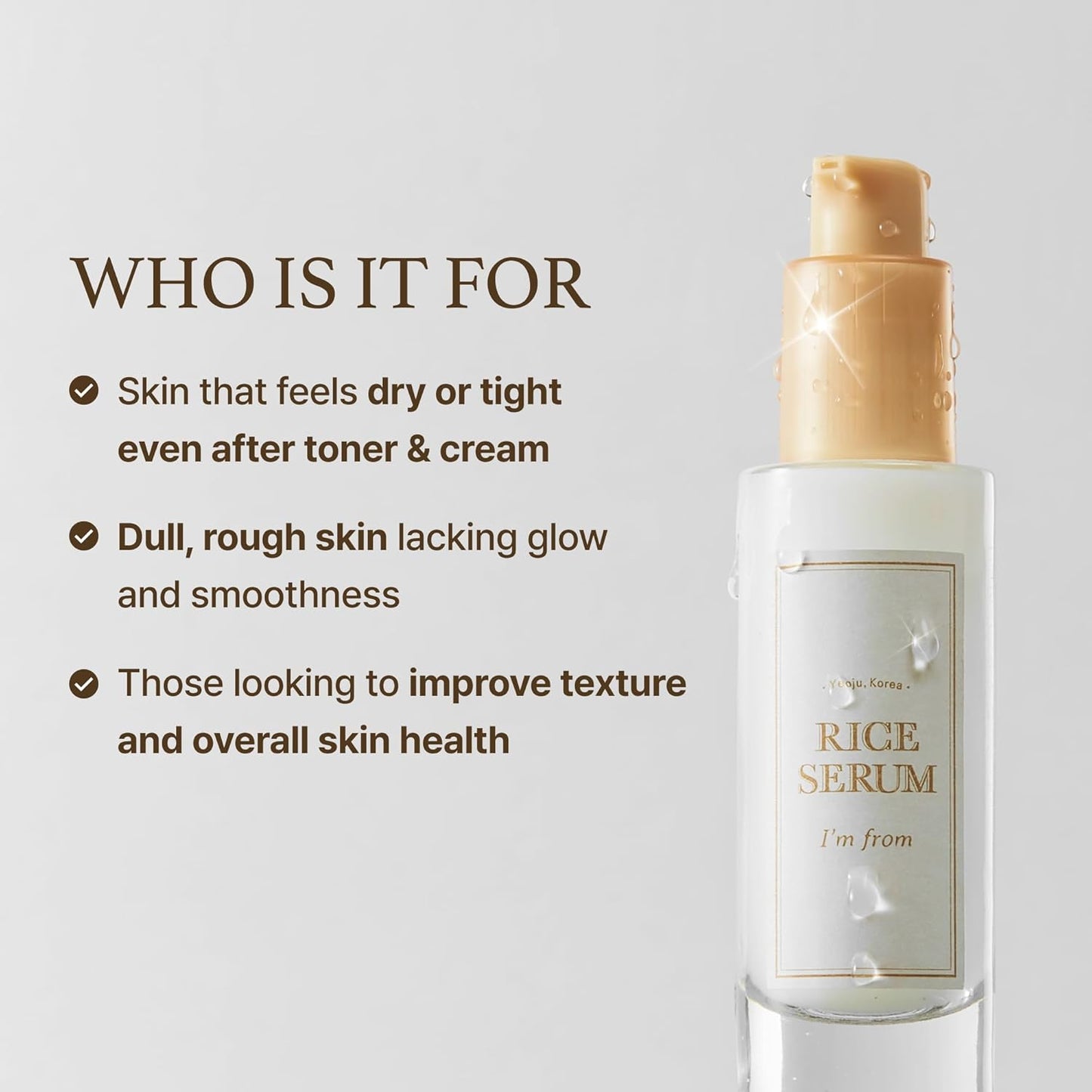 I'm from - Rice Serum