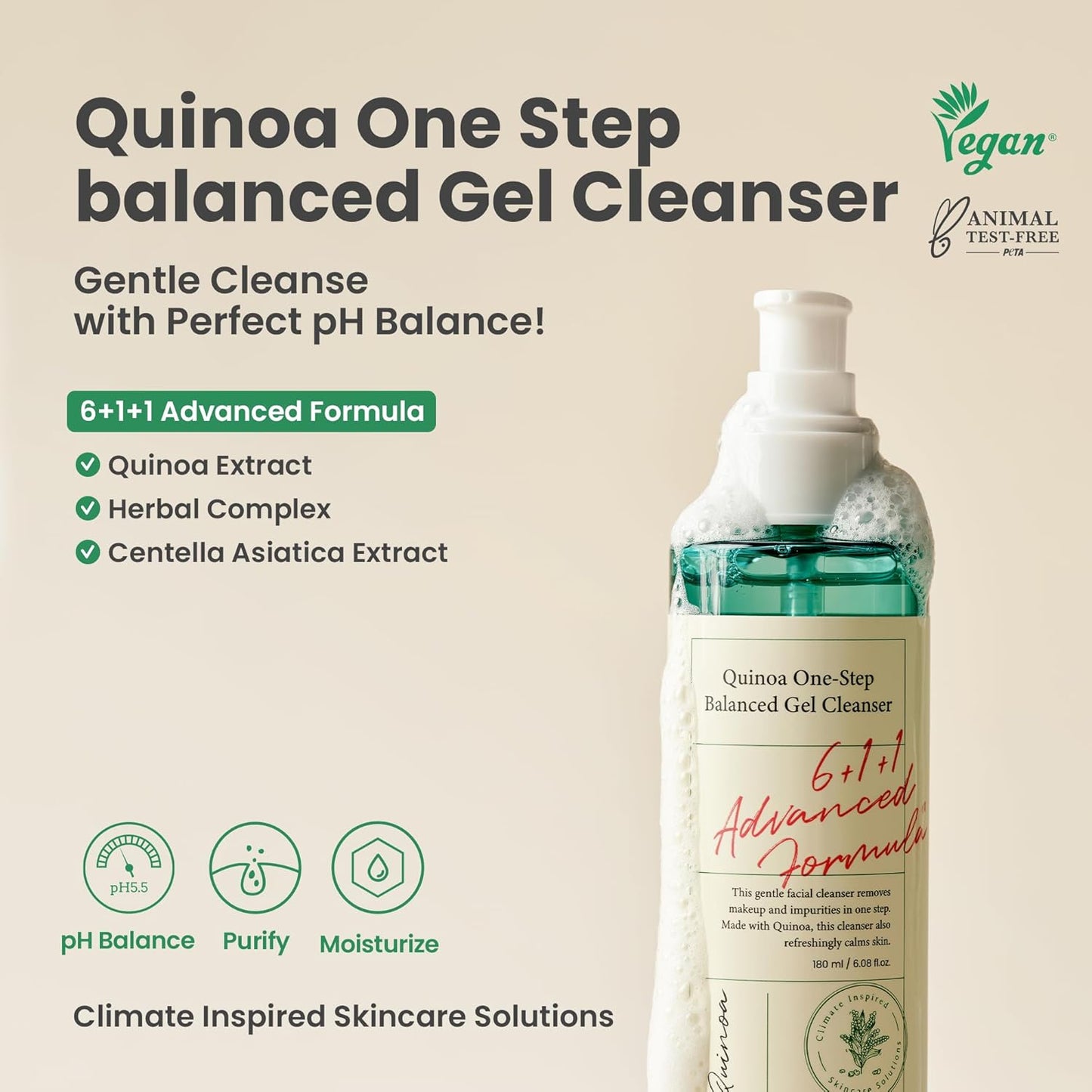 AXIS - Y - Quinoa One Step Balanced Gel Cleanser