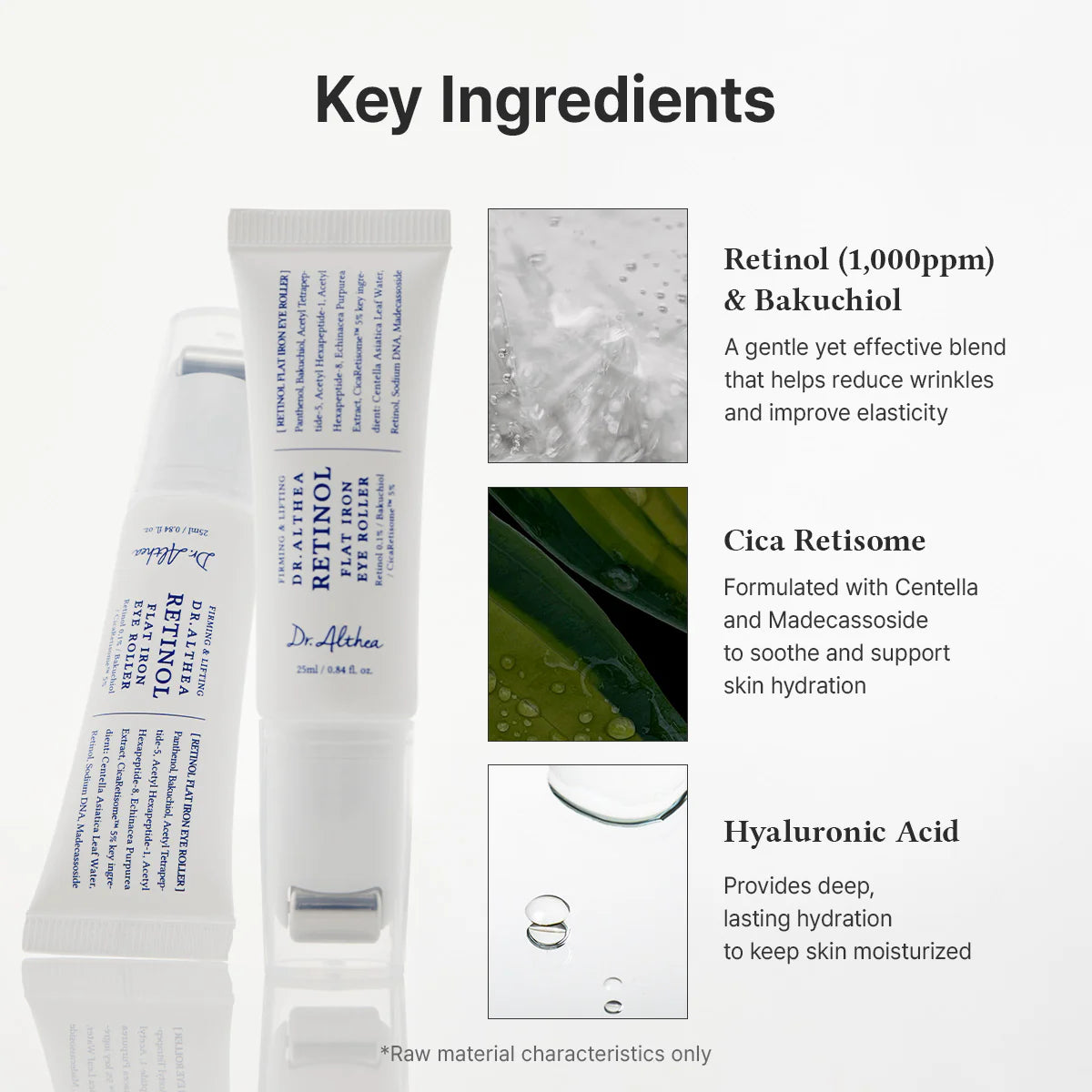 Dr. Althea - Retinol Flat Iron Eye Roller