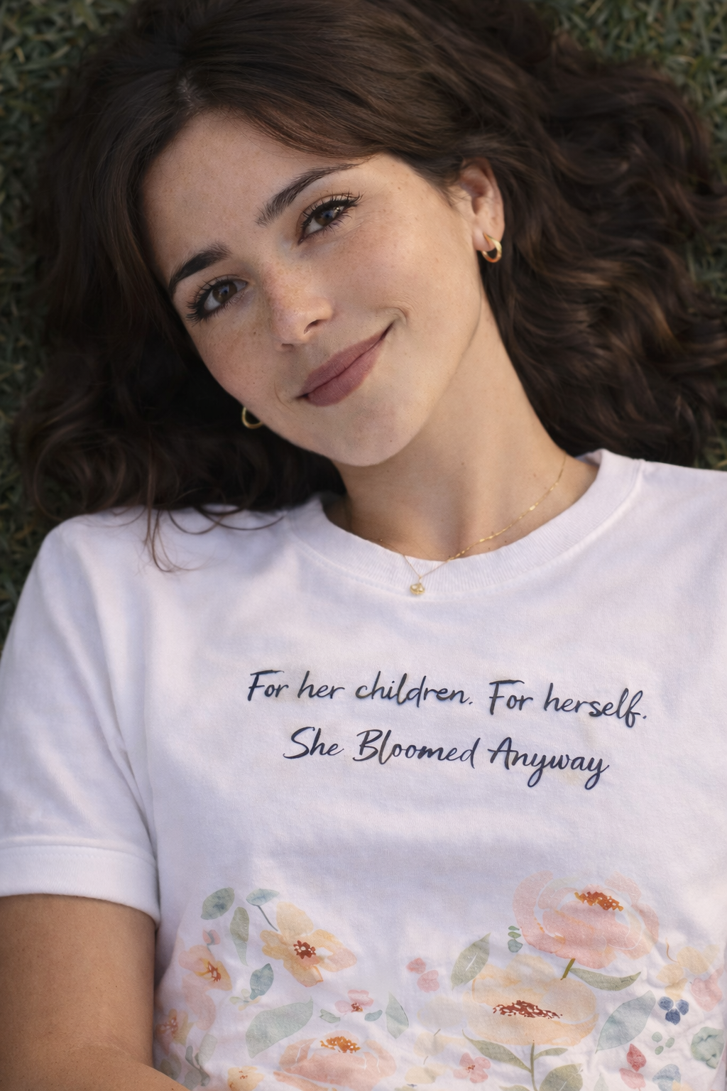 She bloomed anyway T-shirt 🌸