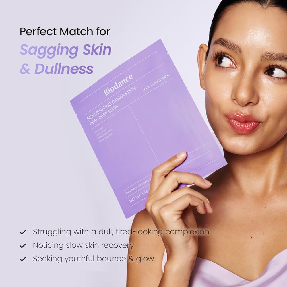 BIODANCE REJUVENATING CAVIAR PDRN REAL DEEP MASK