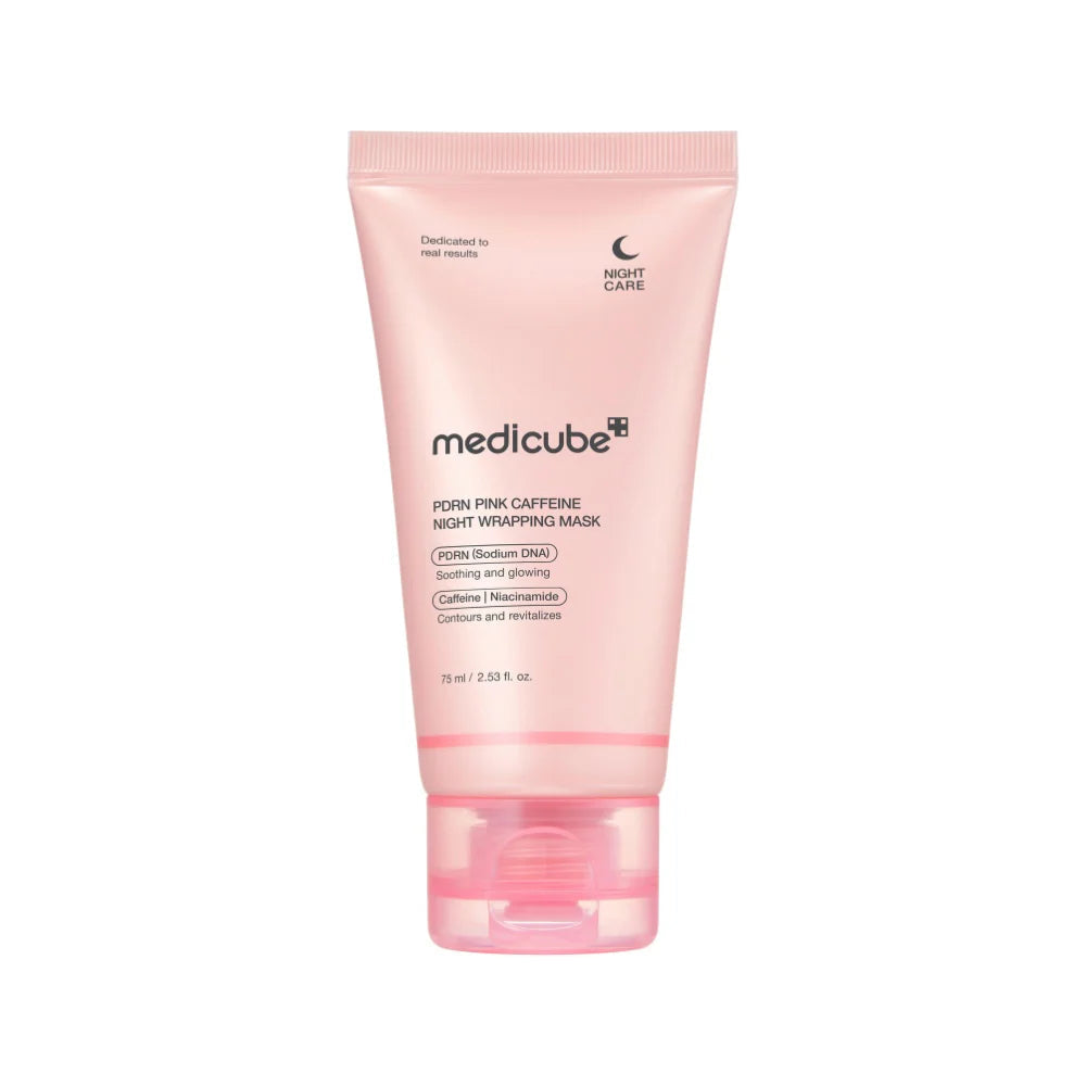 Medicube- PDRN Pink Caffeine Night Wrapping Mask