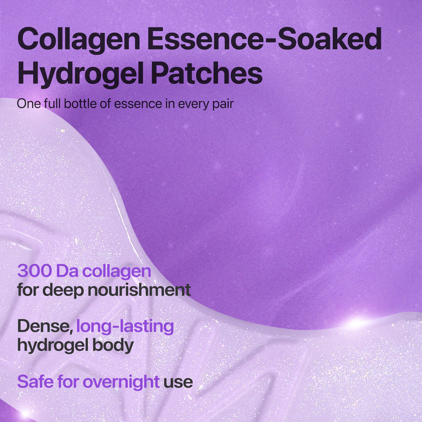 numbuzin - No.9 NAD+ Collagen Under Eye Patches