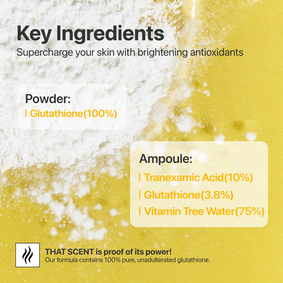 numbuzin - No.5 Glutathione TXA Advanced Dark Spot Ampoule Concentrate