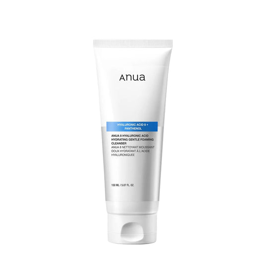 ANUA - 8 HYALURONIC ACID HYDRATING GENTLE FOAMING
CLEANSER