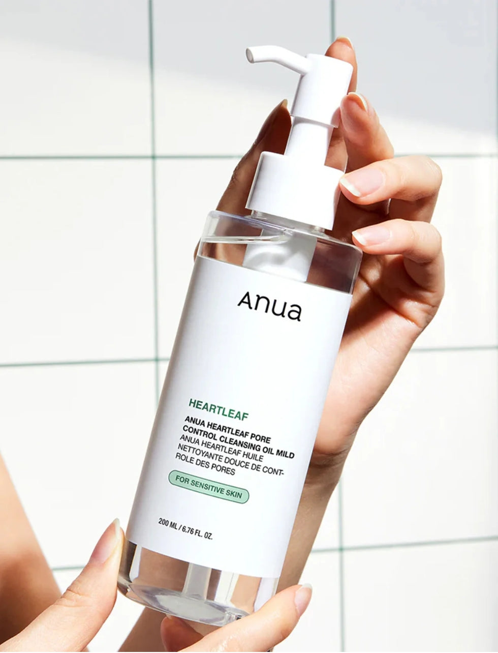 anua heartleaf pore control cleansing oil mild