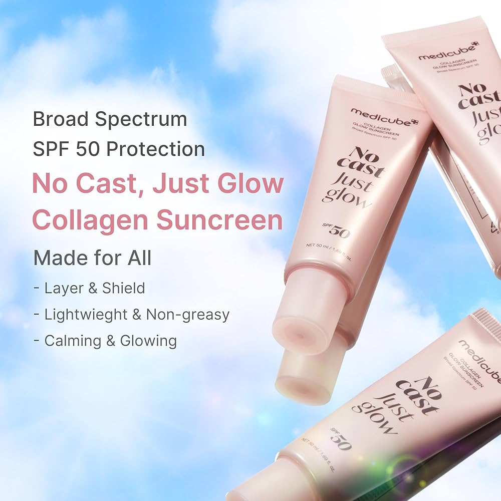 medicube - Sunscreen No Cast Just Glow Collagen