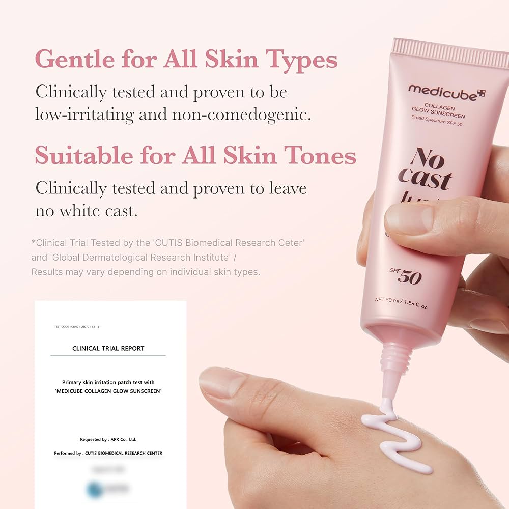 medicube - Sunscreen No Cast Just Glow Collagen