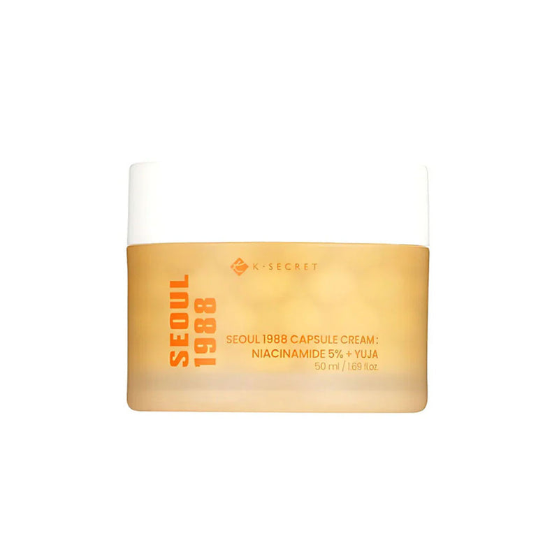 K-SECRET SEOUL 1988 CAPSULE CREAM : NIACINAMIDE 5% + YUJA