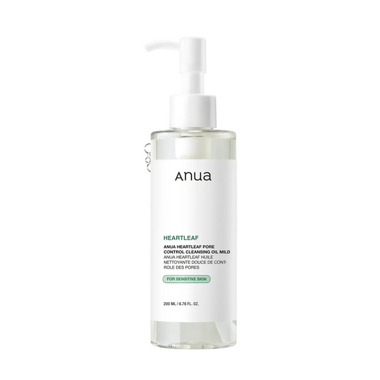 anua heartleaf pore control cleansing oil mild
