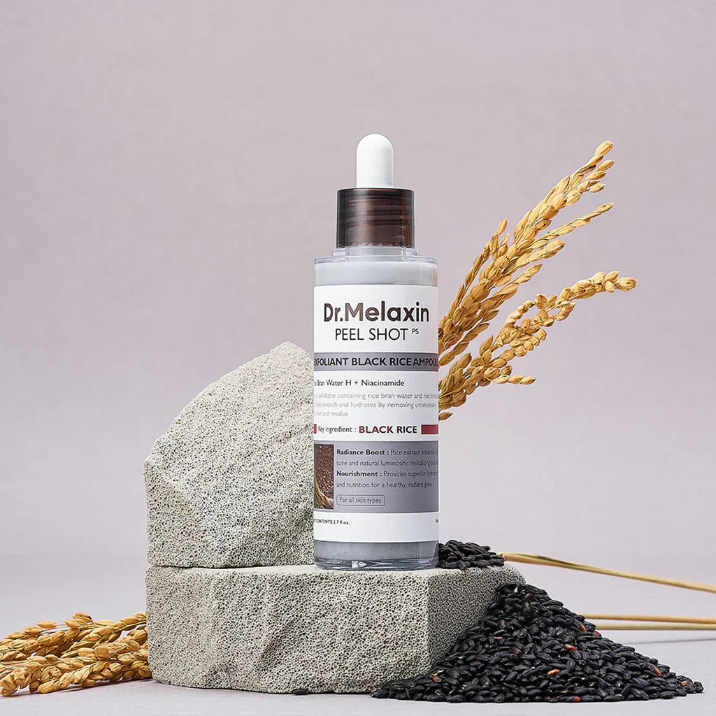Dr. Melaxin Peel Shot Exfoliant Black Rice Ampoule