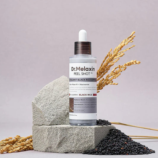 Dr. Melaxin Peel Shot Exfoliant Black Rice Ampoule