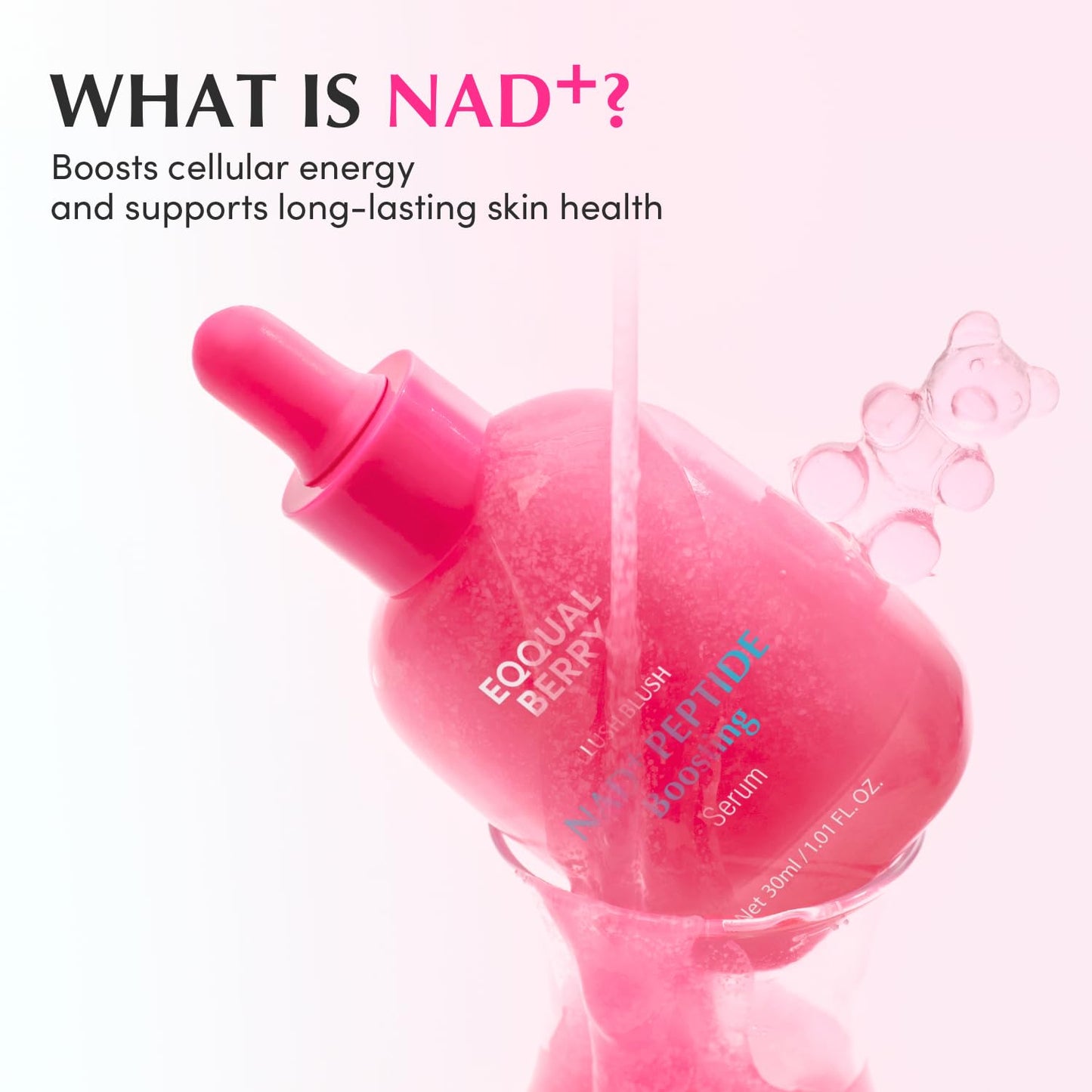 EQQUALBERRY NAD+ Peptide Boosting Smoothie Serum