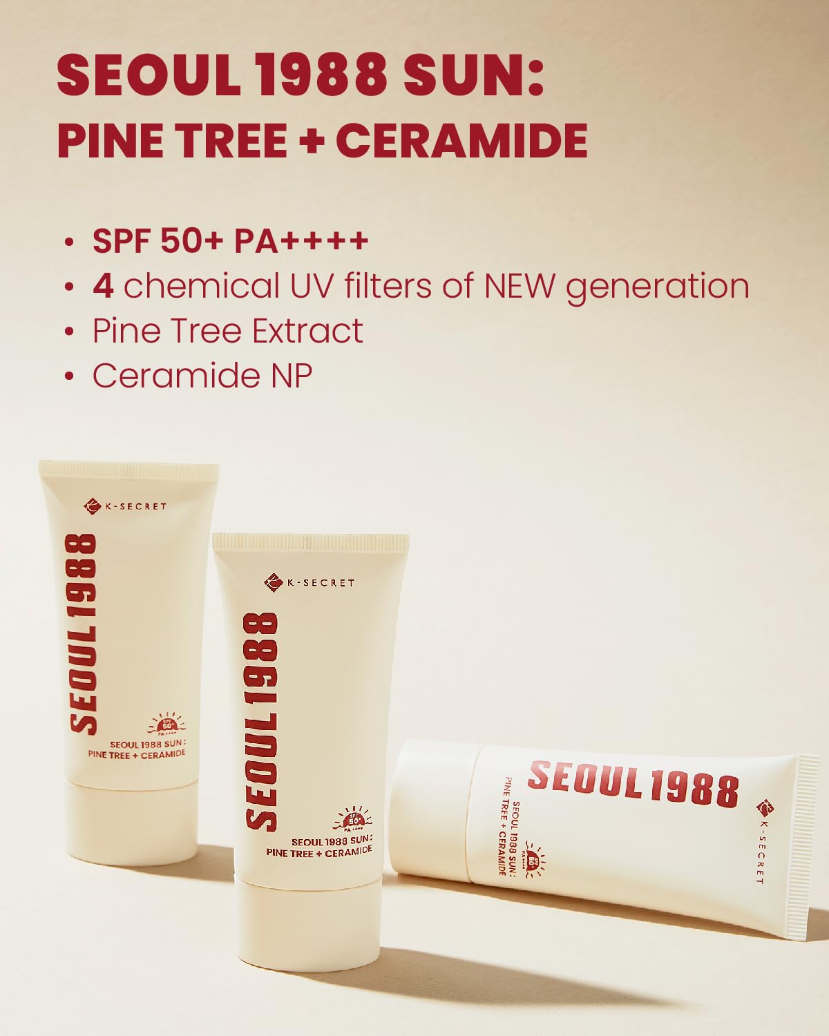 KSECRET - SEOUL 1988 Sun : Pine Tree + Ceramide