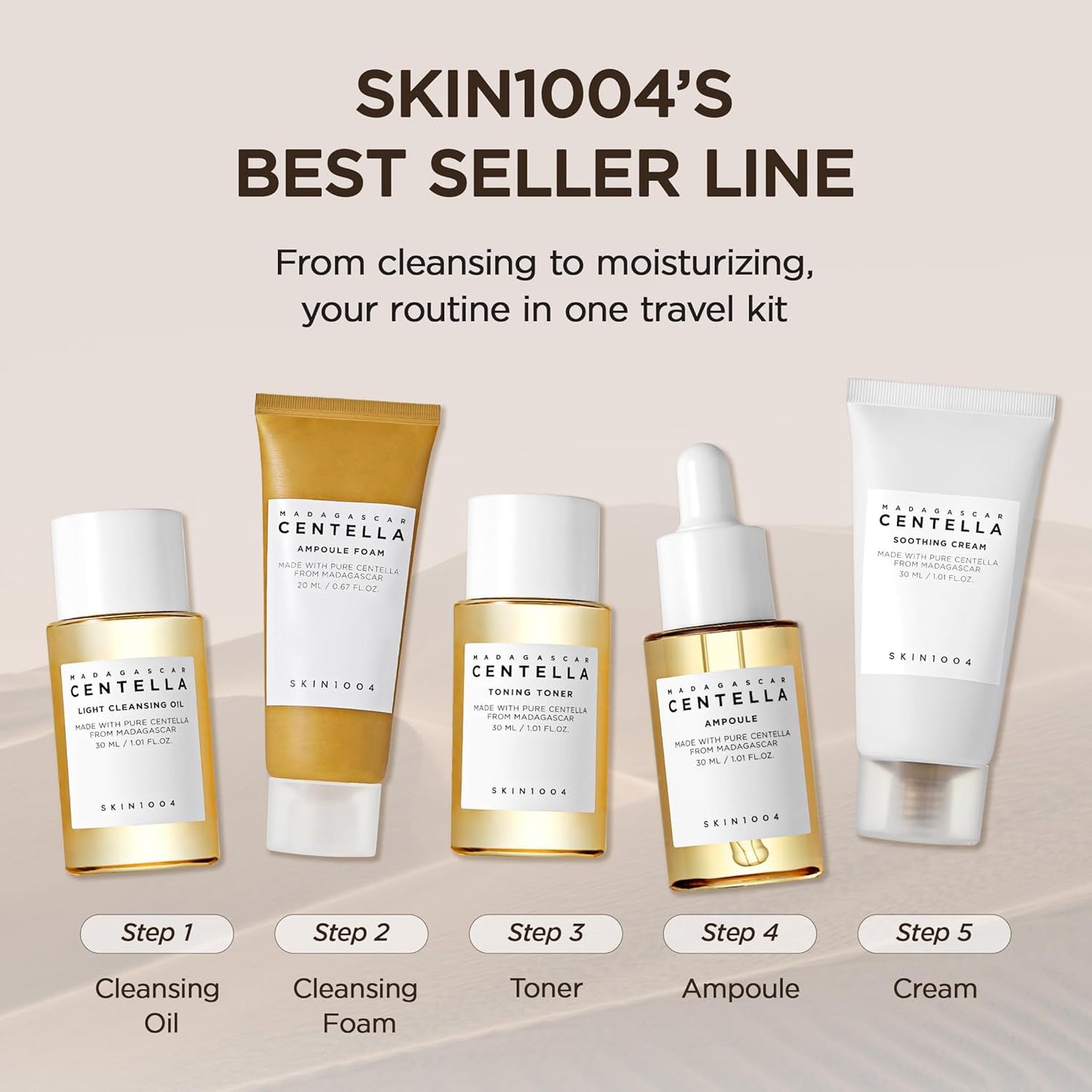 SKIN1004 - Madagascar Centella Travel Kit