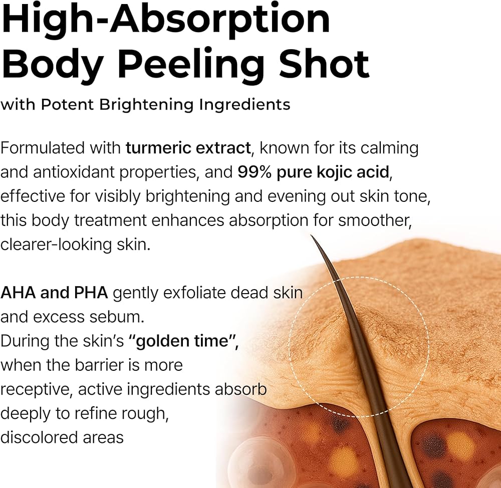 Dr. Melaxin Peel Shot Exfoliating Kojic Acid Turmeric Spray