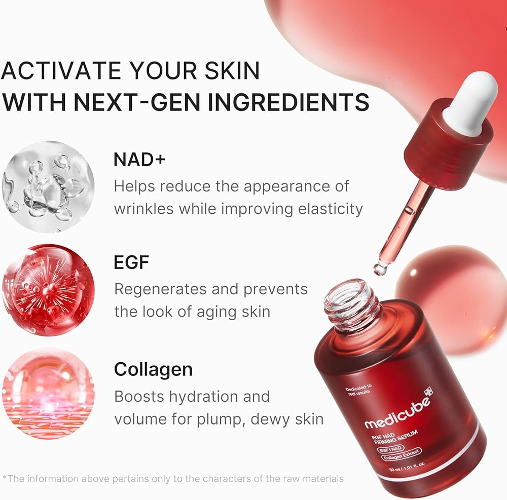 Medicube - NAD EGF FIRMING SERUM FOR FACE & NECK