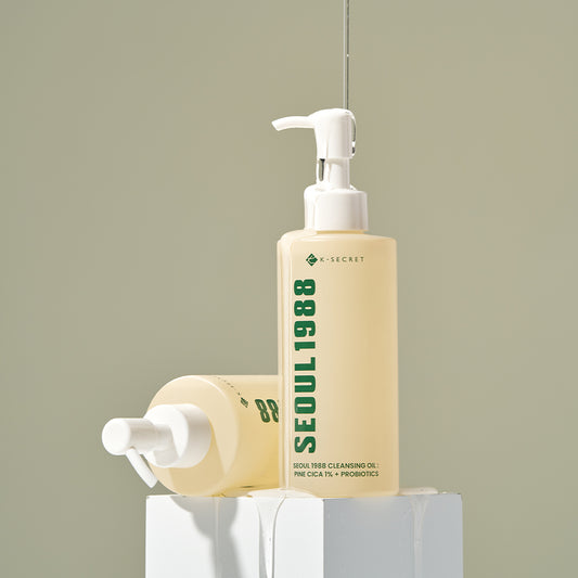 KSECRET SEOUL 1988 CLEANSING OIL : PINE CICA 1% + PROBIOTICS 200ML