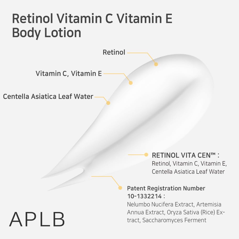 APLB - Retinol Vitamin C Vitamin E Body Lotion