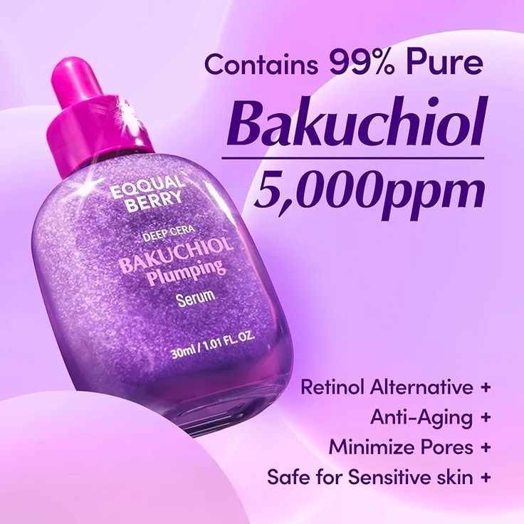 EQQUALBERRY - Bakuchiol Plumping Serum