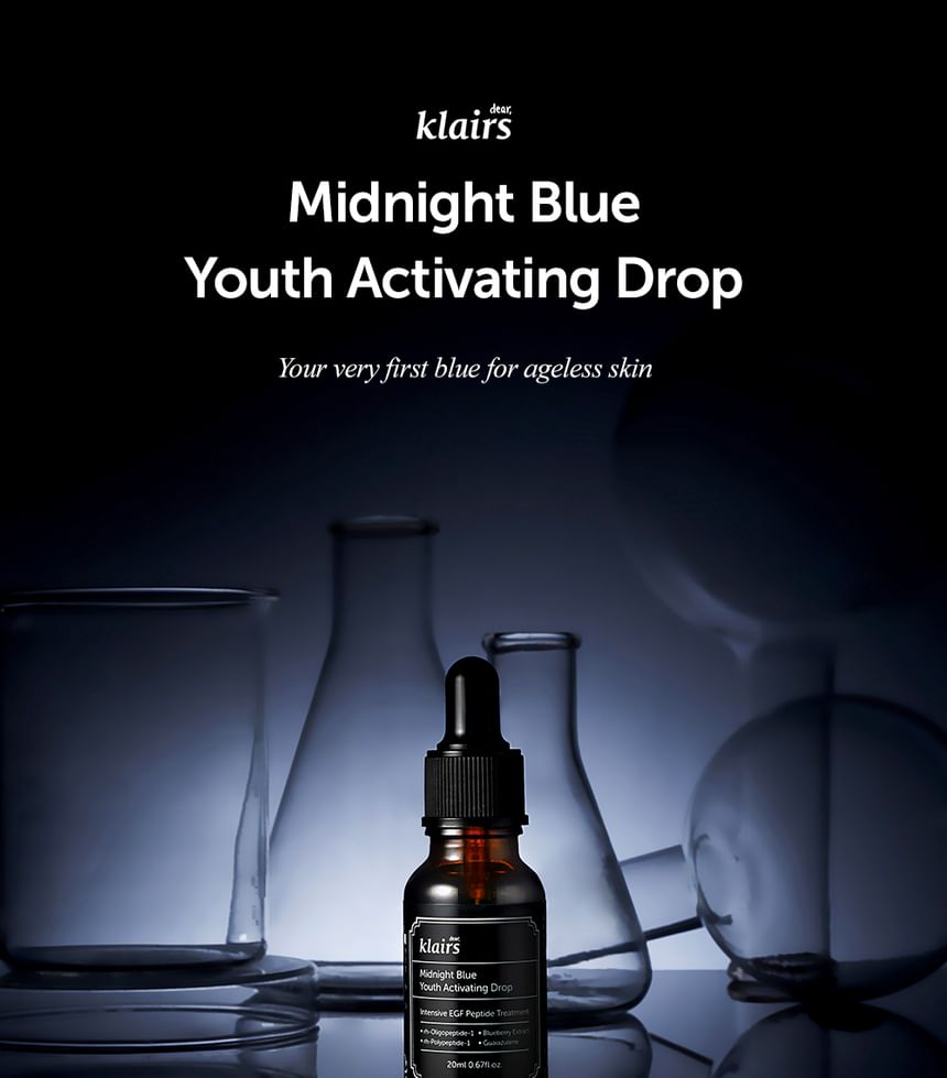 Dear, Klairs - Midnight Blue Youth Activating Drop