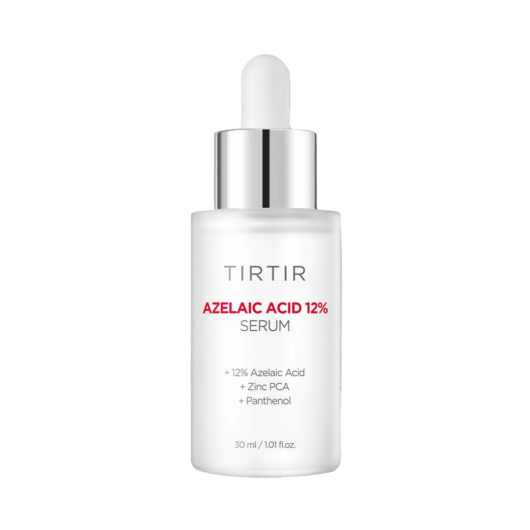 TIRTIR Azelaic Acid 12% Serum bottle on a white background