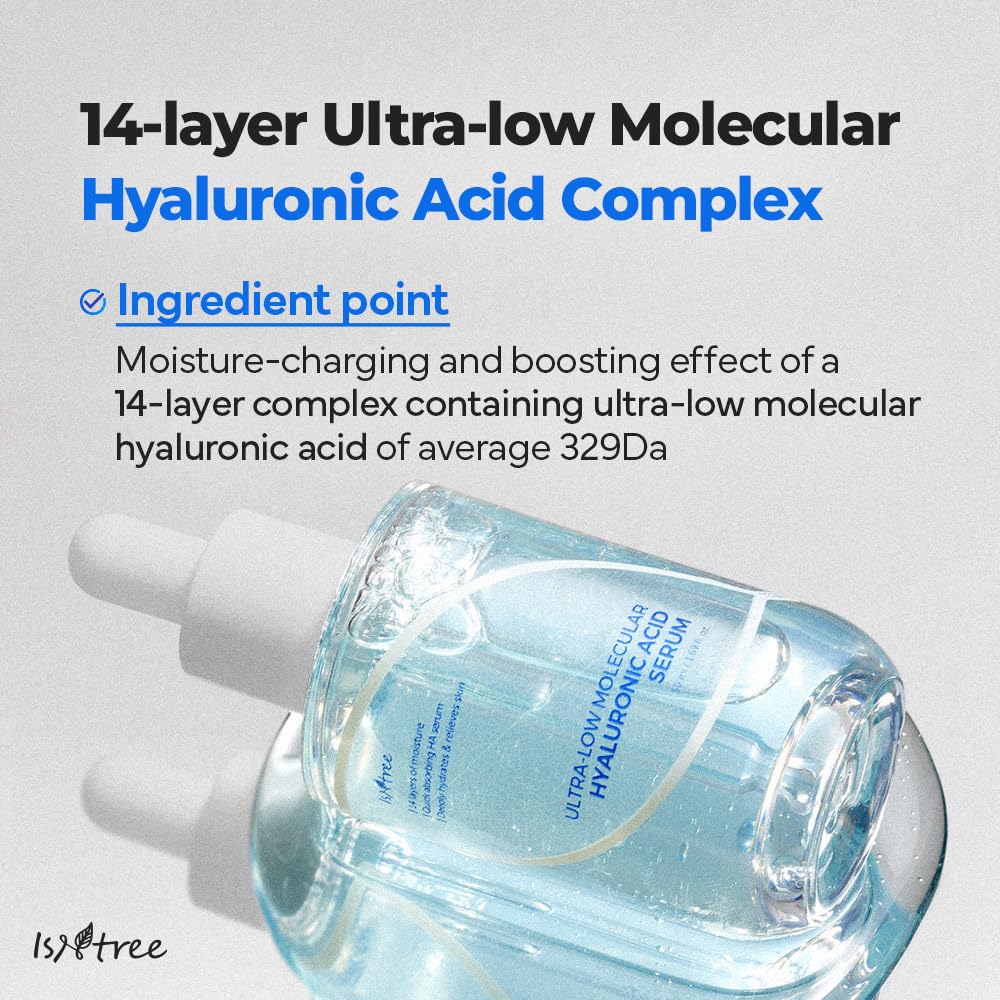 Isntree - Ultra-Low Molecular Hyaluronic Acid Serum