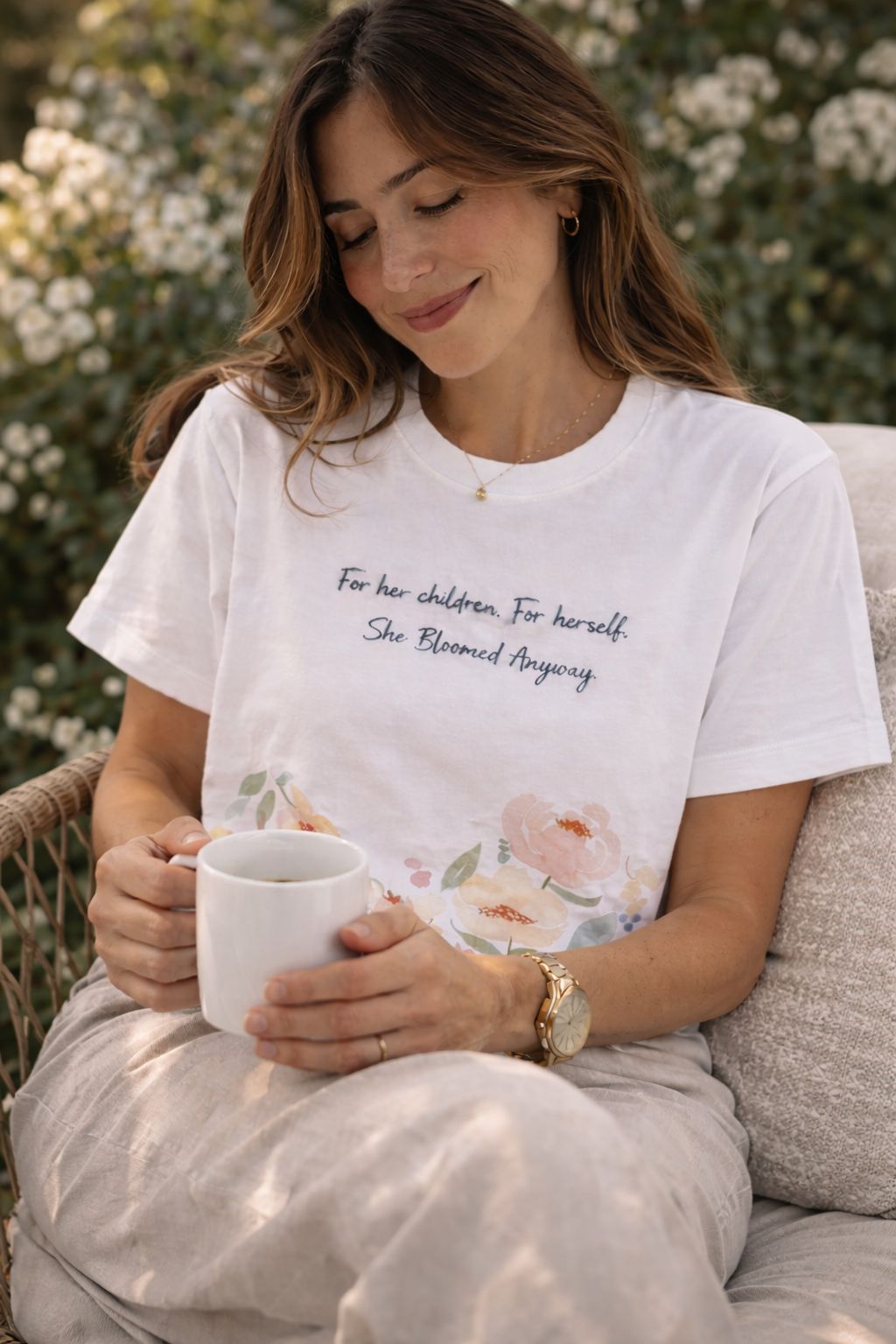 She bloomed anyway T-shirt 🌸