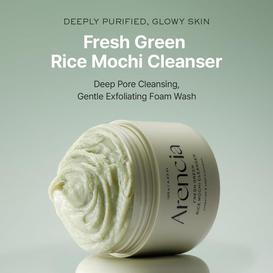 Arencia - Fresh Green Rice Mochi Cleanser