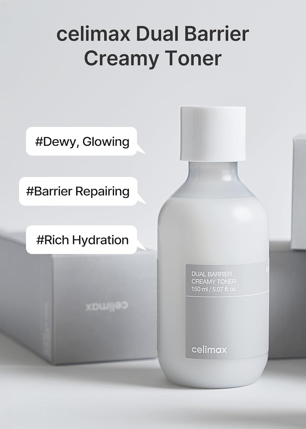 celimax - Dual Barrier Creamy Toner