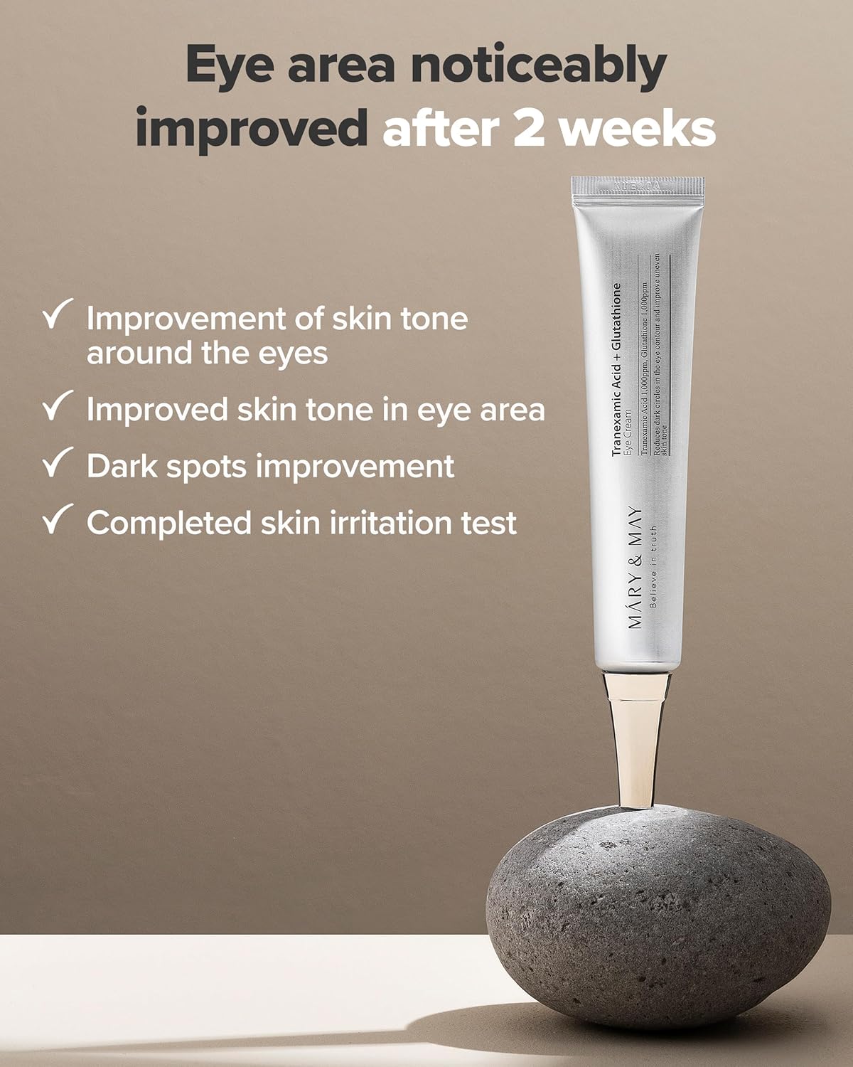 Mary&May - Tranexamic Acid + Glutathione Eye Cream