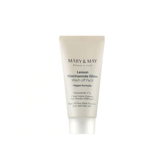 mary&may vegan lemon niacinamide glow wash off